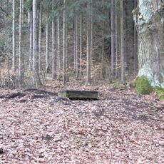 Kříž u lesní cesty jihozápadně od Jílového