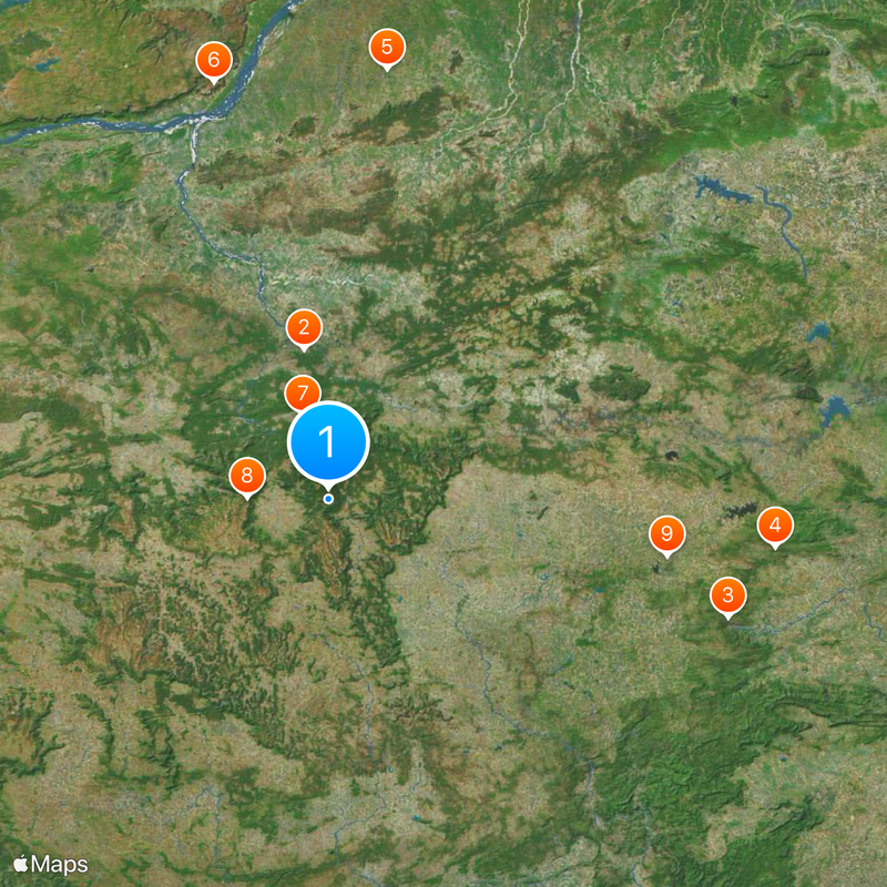 Netarhat Residential School Map