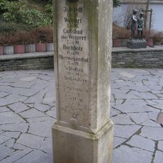 Kgl.-sächs. Postmeilenstein Buchholzer Straße Annaberg-Buchholz