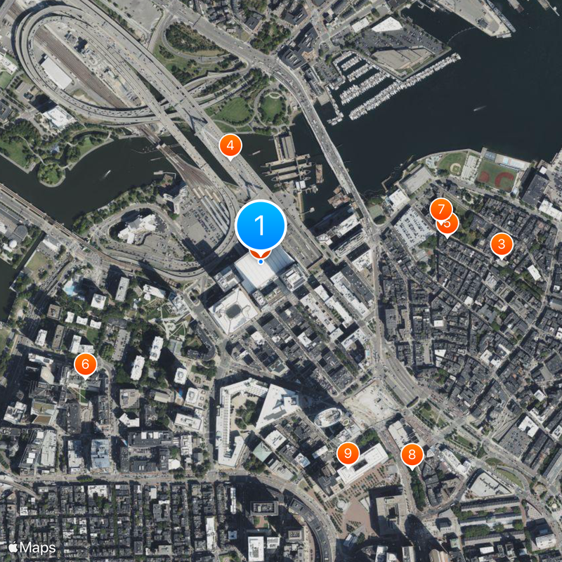 North Station Map