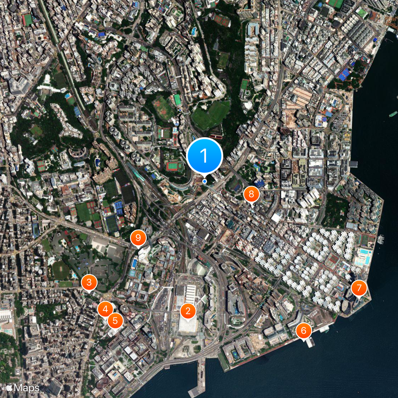 Ho Man Tin station Map