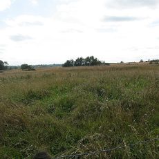 Moated site and associated earthworks south-west of Home Wood