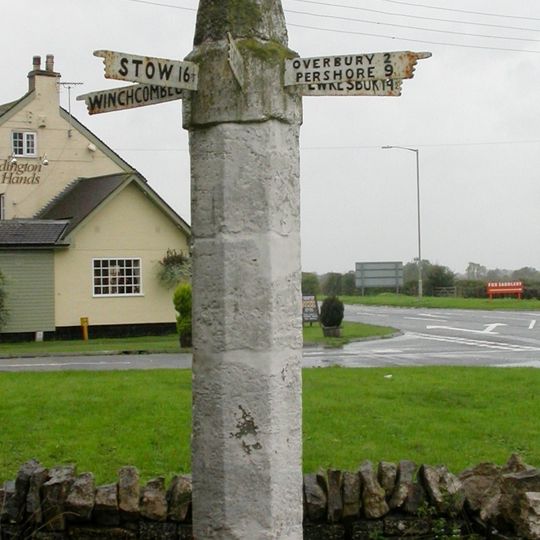 Teddington Hands Sign Post