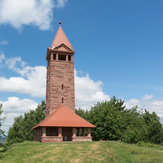 Former observation tower on St. Anna’s Mountain in Nowa Ruda