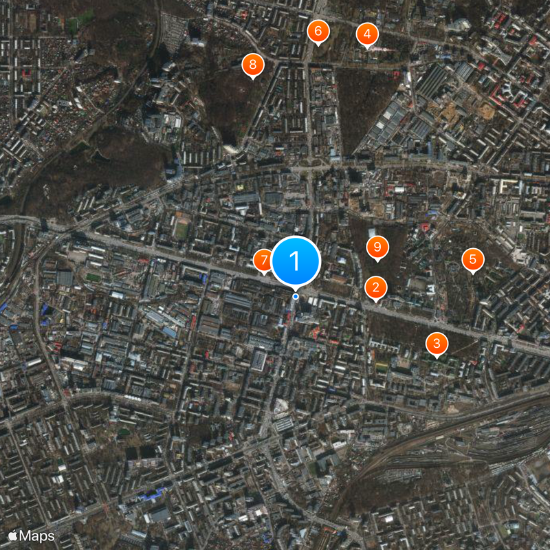 Shuliavsky overpass Map