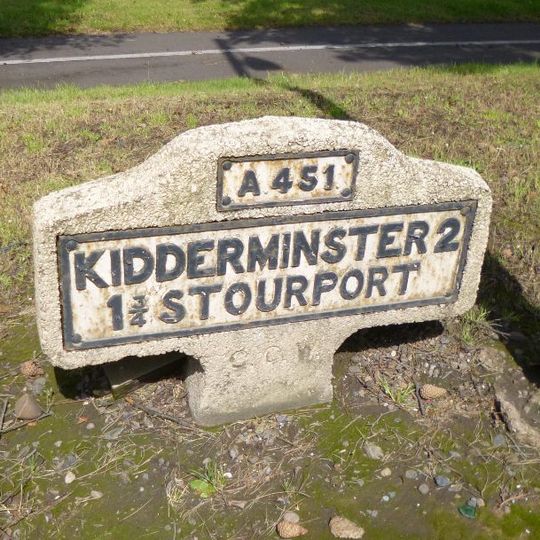 Milestone, Stourport Road