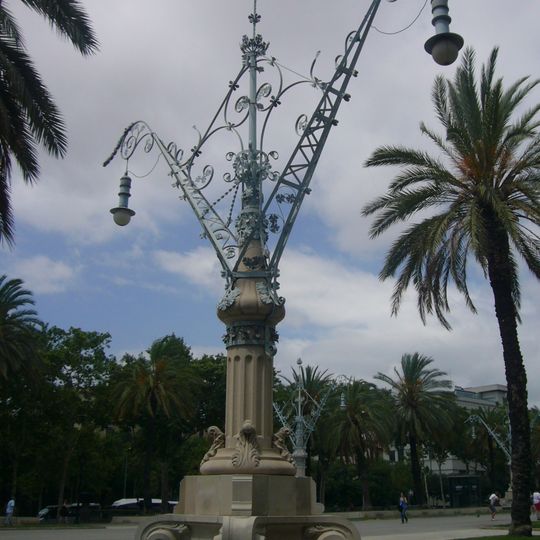 Fanals del passeig de Lluís Companys