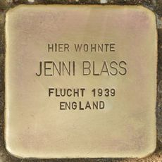 Stolperstein en memoria de Jenni Blass