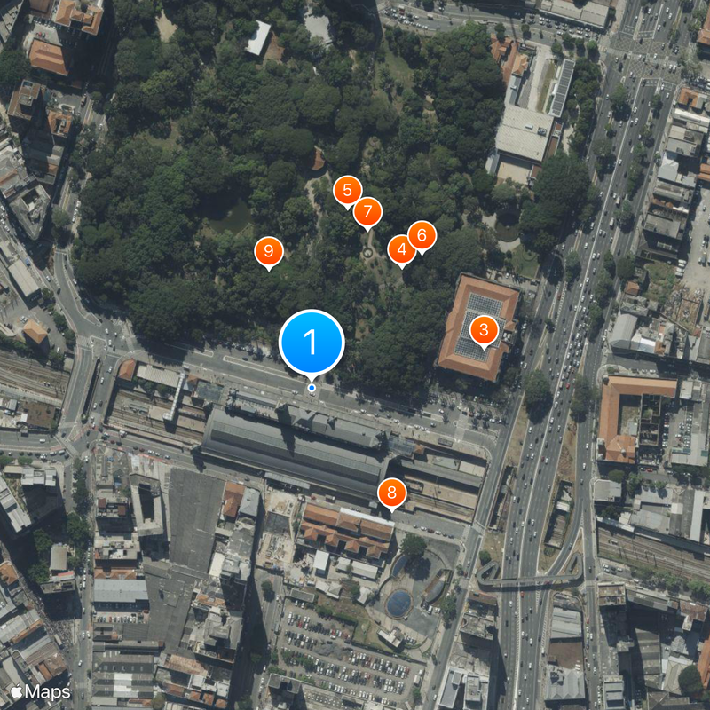 Museum of the Portuguese Language Map