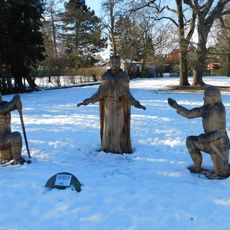 Sousoší krále Vladislava a vojínů Mukara a Srby v Mukařově