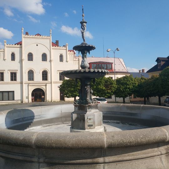 Fountain in Hodkovice nad Mohelkou
