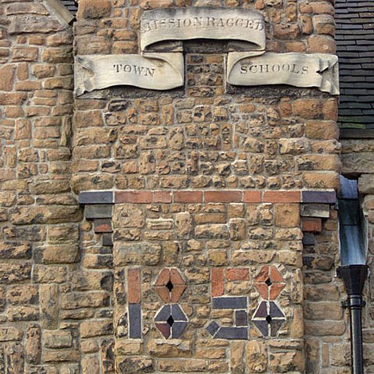 Town Mission Ragged School And Attached Boundary Wall And Railings