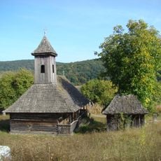 Wooden church in Hărțău