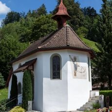 Ossuary chapel in the cemetery