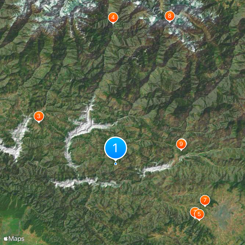 Dhading District Map