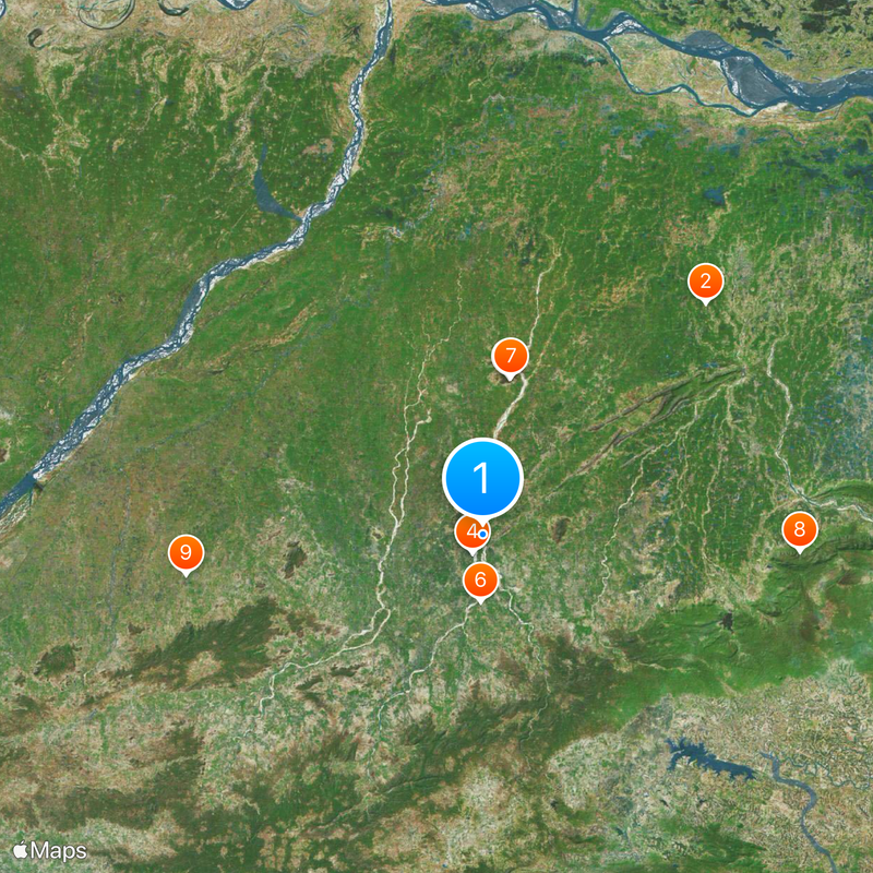 Phalgu Map
