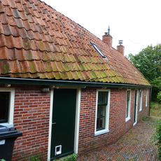 Gerekte achterbouw van het pand Westerstraat 21