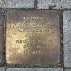 Stolperstein em memória de Paula Scheiberg