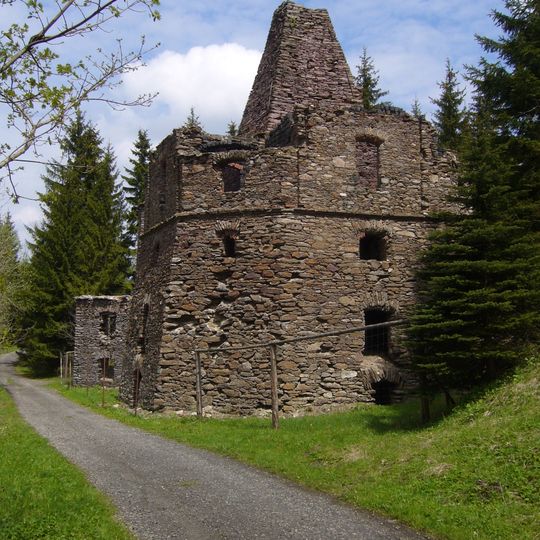 Lime kiln in Loučná pod Klínovcem