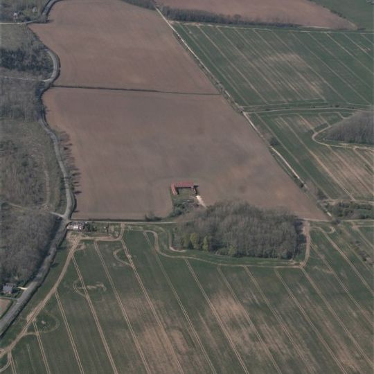 Castle Hill: a motte castle 250m east of Hanby Hall Farm