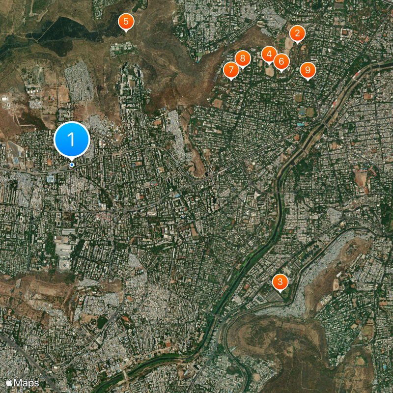 Kothrud Map