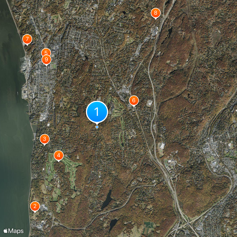 Briarcliff Manor Carte