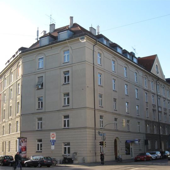 Einheitlicher Wohnhausblock