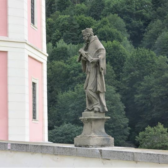 Statue of John of Nepomuk in Bečov nad Teplou
