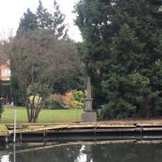 Obelisk On South Bank In Garden Of Number 17 Moor Lane