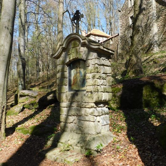 13. zastavení křížové cesty na Křemešníku