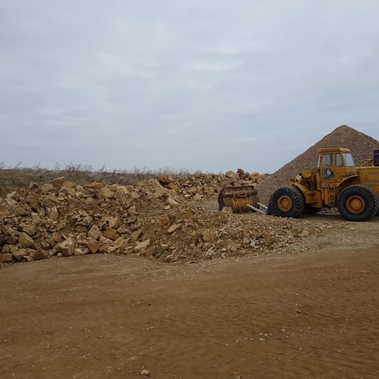 Aufgelassener Steinbruch im Gewann Gänsloch ca. 600 m S von Krensheim