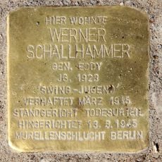 Stolperstein en memoria de Werner Schallhammer