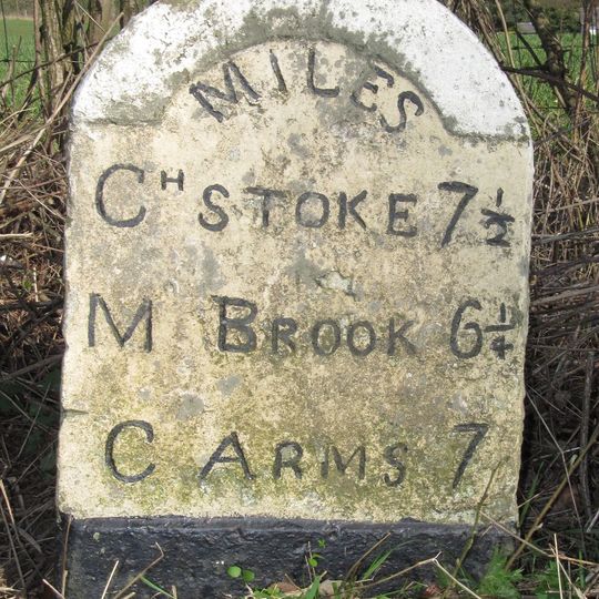 Milestone Approximately 170 Metres To South-West Of Eaton Bridge