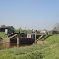 Sluizen bij het Mr. P.A. Pijnacker Hordijkgemaal