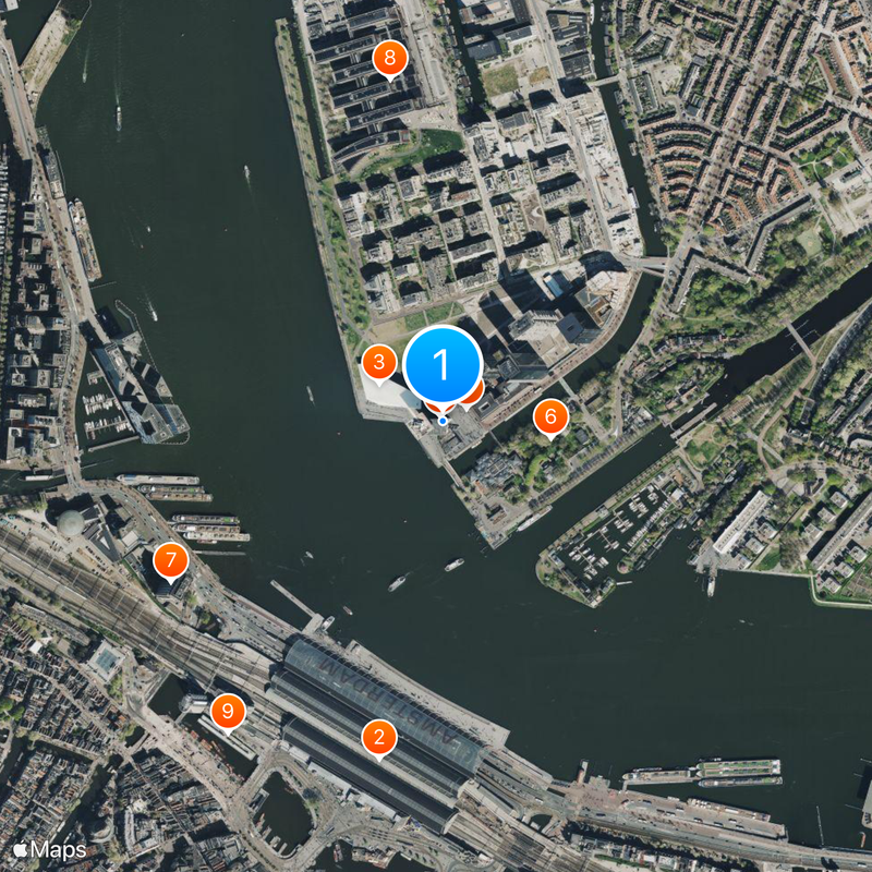 A'DAM Toren Map