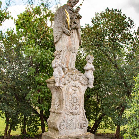 Socha svatého Jana Nepomuckého v Rohenicích