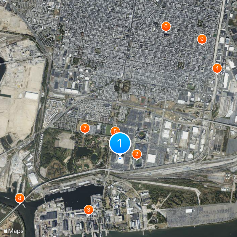 Wells Fargo Center Map