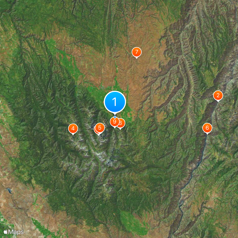 Wallowa Lake Map