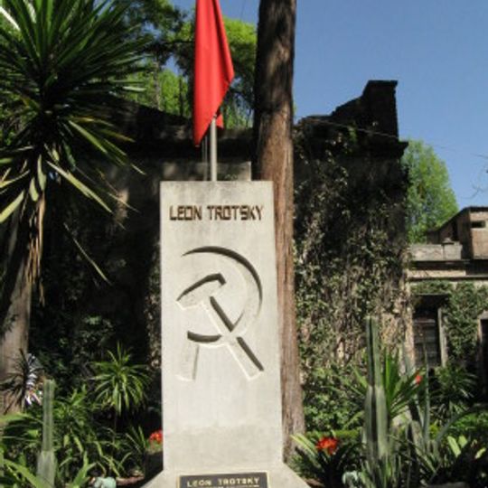 Grave of Leon Trotsky and Natalia Sedova