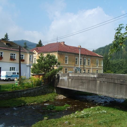 Most Sušické ulice přes Losenici v Rejštejně