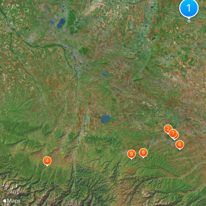Region Stawropol Karte