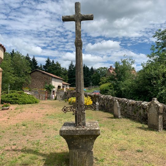 Croix du cimetière du Vieux-Bourg de La Chapelle-sous-Dun