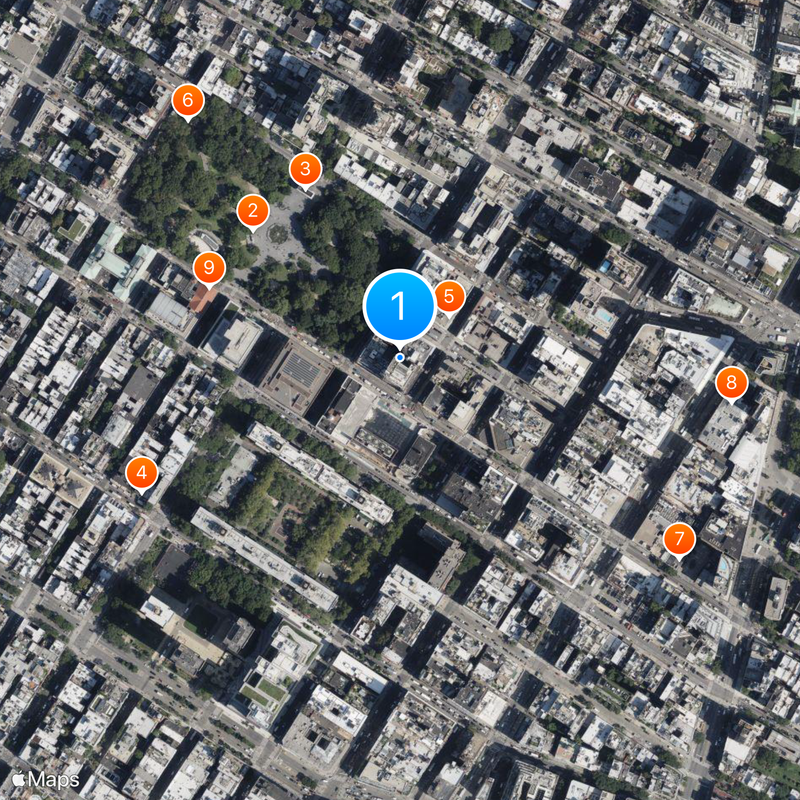 Stern School of Business Map