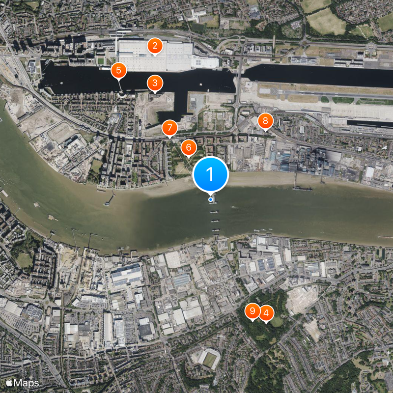 Barreira do Tamisa Mapa