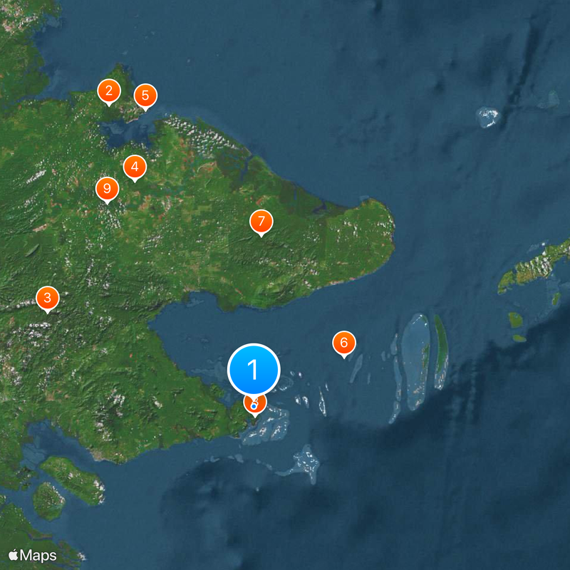 Semporna Map