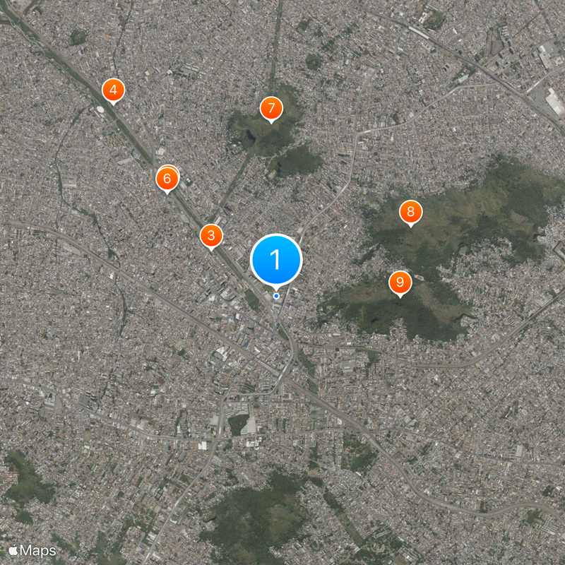 Madureira Map