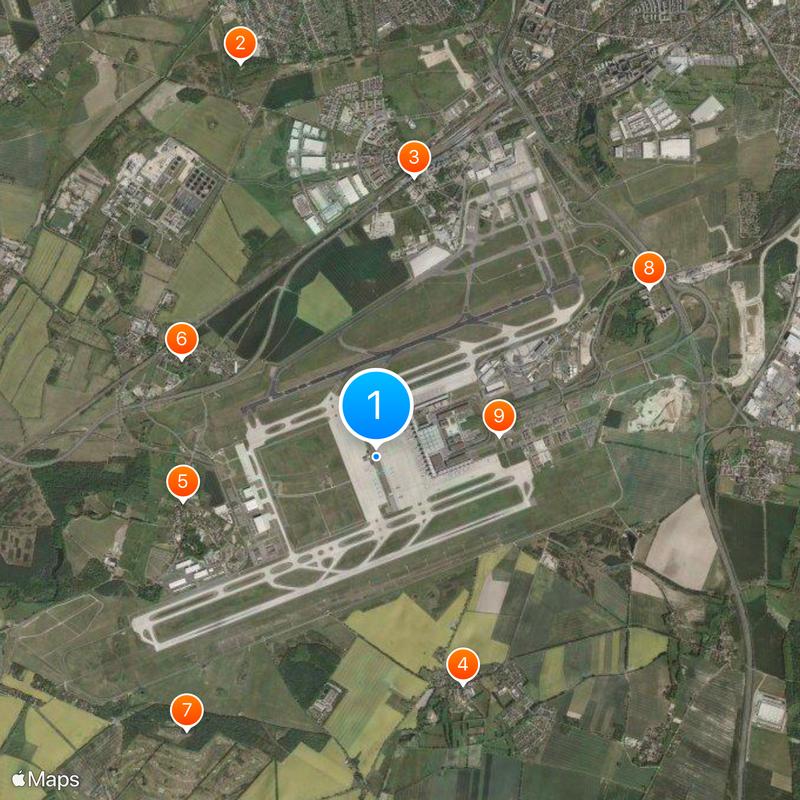 Berlin Brandenburg Airport Map