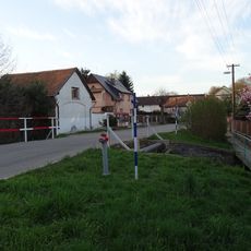 Bridge of Hlavní street over the Osnický potok in Osnice