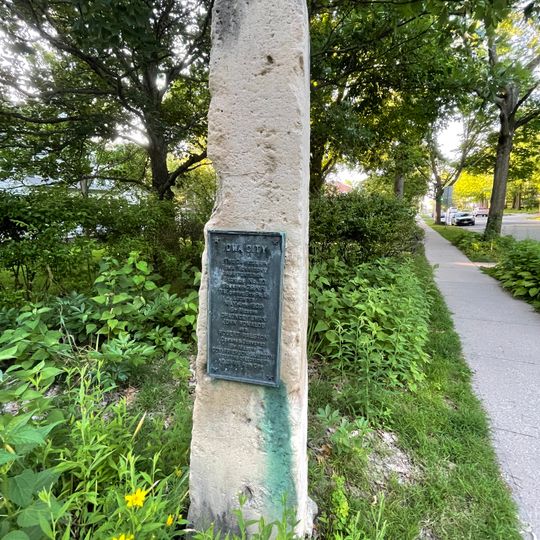 Old Limestone Shaft Historical Marker
