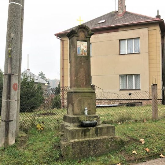 Kaplička XII. zastavení křížové cesty v Nové Pace